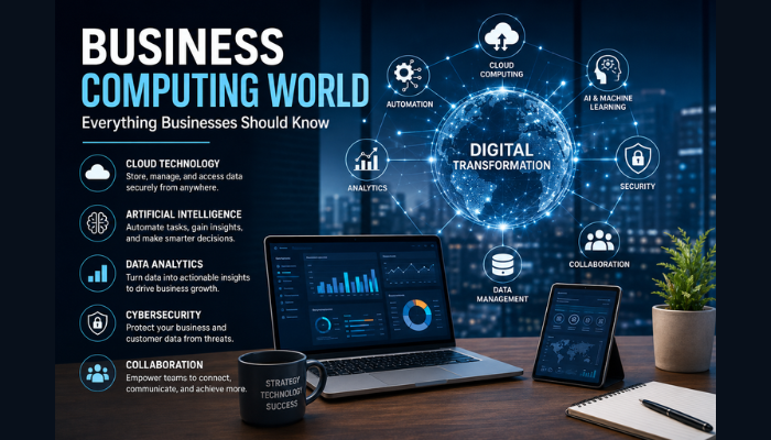 business computing world