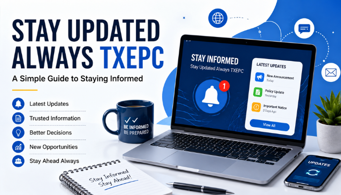 stay updated always txepc