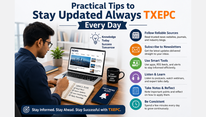 Practical Tips to Stay Updated Always TXEPC Every Day